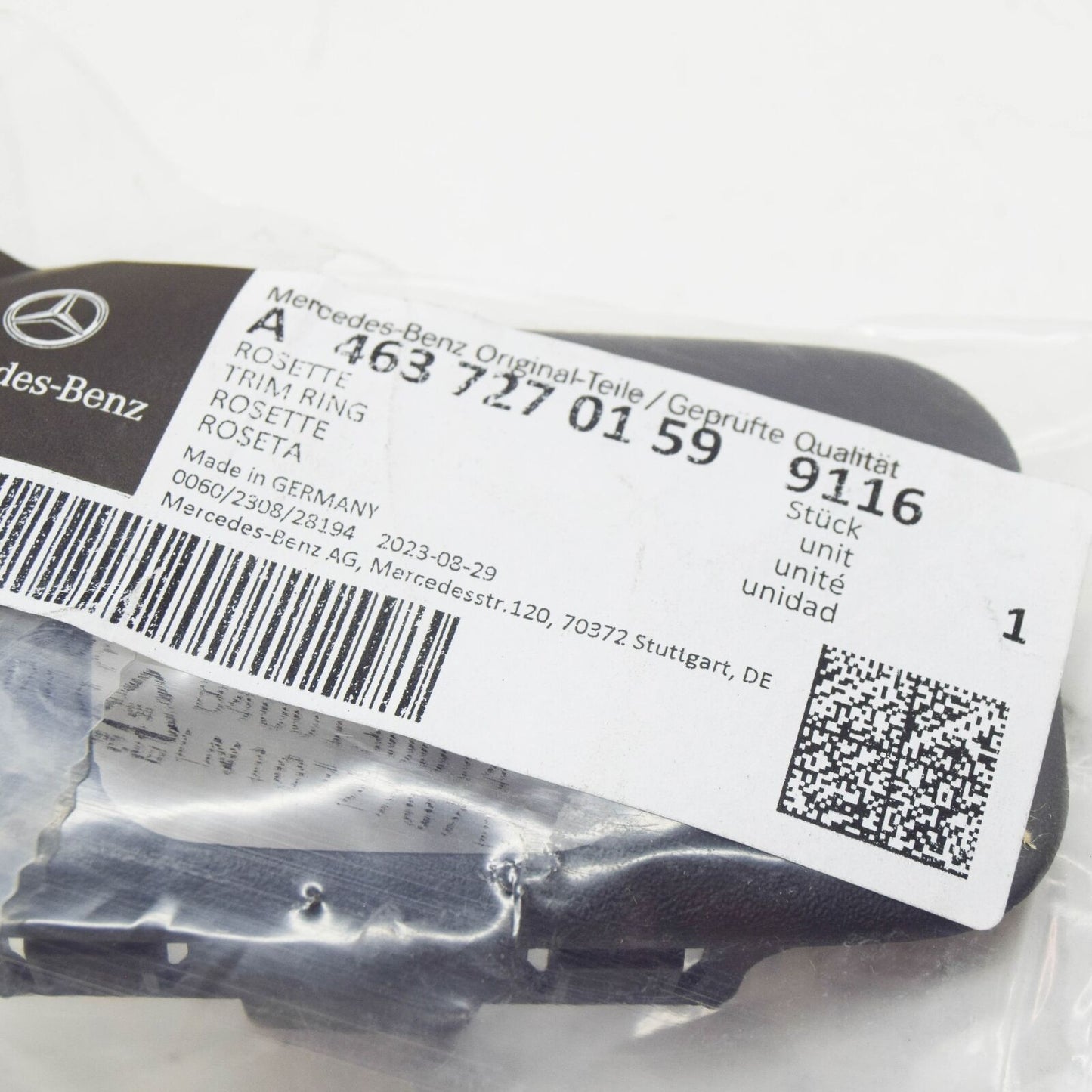 NEW MB G W463 FRONT DOOR PANEL WINDOW REGULATOR SWITCH TRIM A46372701599116