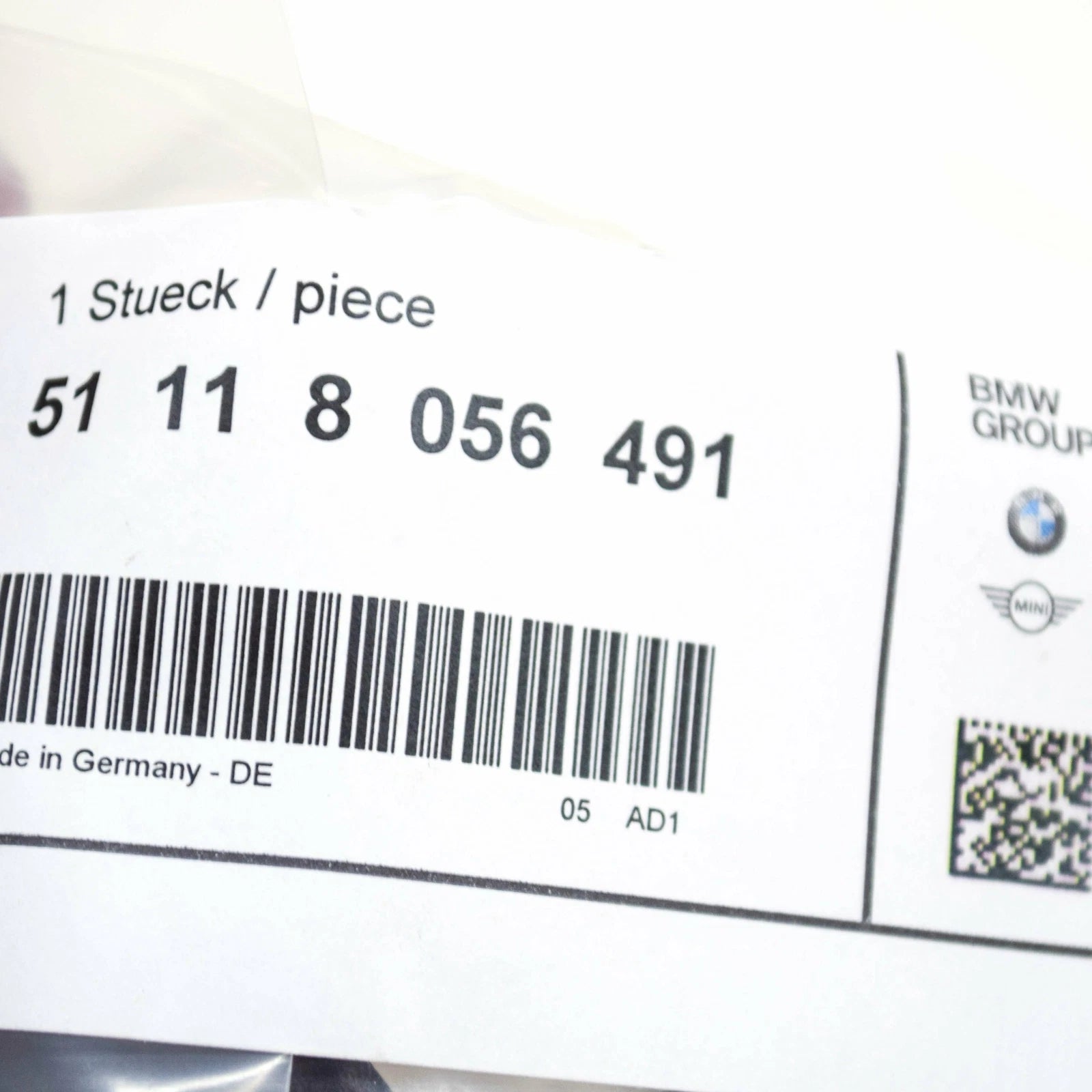 NEW BMW M2 M3 M4 RUBBER PROTECTION FOR DOOR CORNER FORM CURBS 51118056491