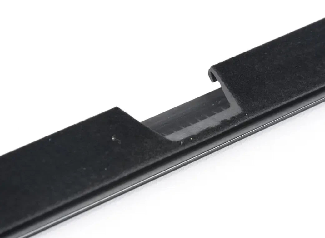 NEW BMW X6 F16, F86 REAR LEFT DOOR WINDOW MOLDING 7377897 51357377897 ORIGINAL