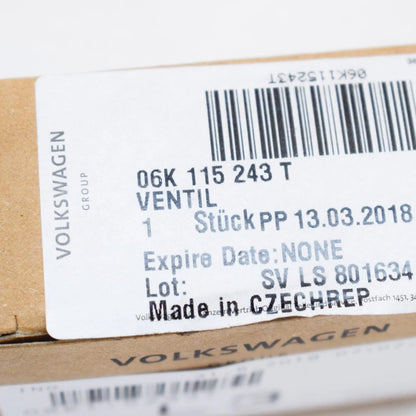 NEW VOLKSWAGEN GOLF MK7 ENGINE CONTROL VALVE 06K115243AB ORIGINAL