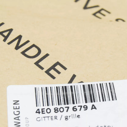 NEW AUDI A8 D3 4E FRONT BUMPER LEFT FOG LIGHT GRILLE 4E0807679A ORIGINAL