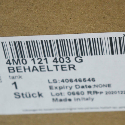 new audi q7 4m engine coolant reservoir expansion tank 4m0121403g original