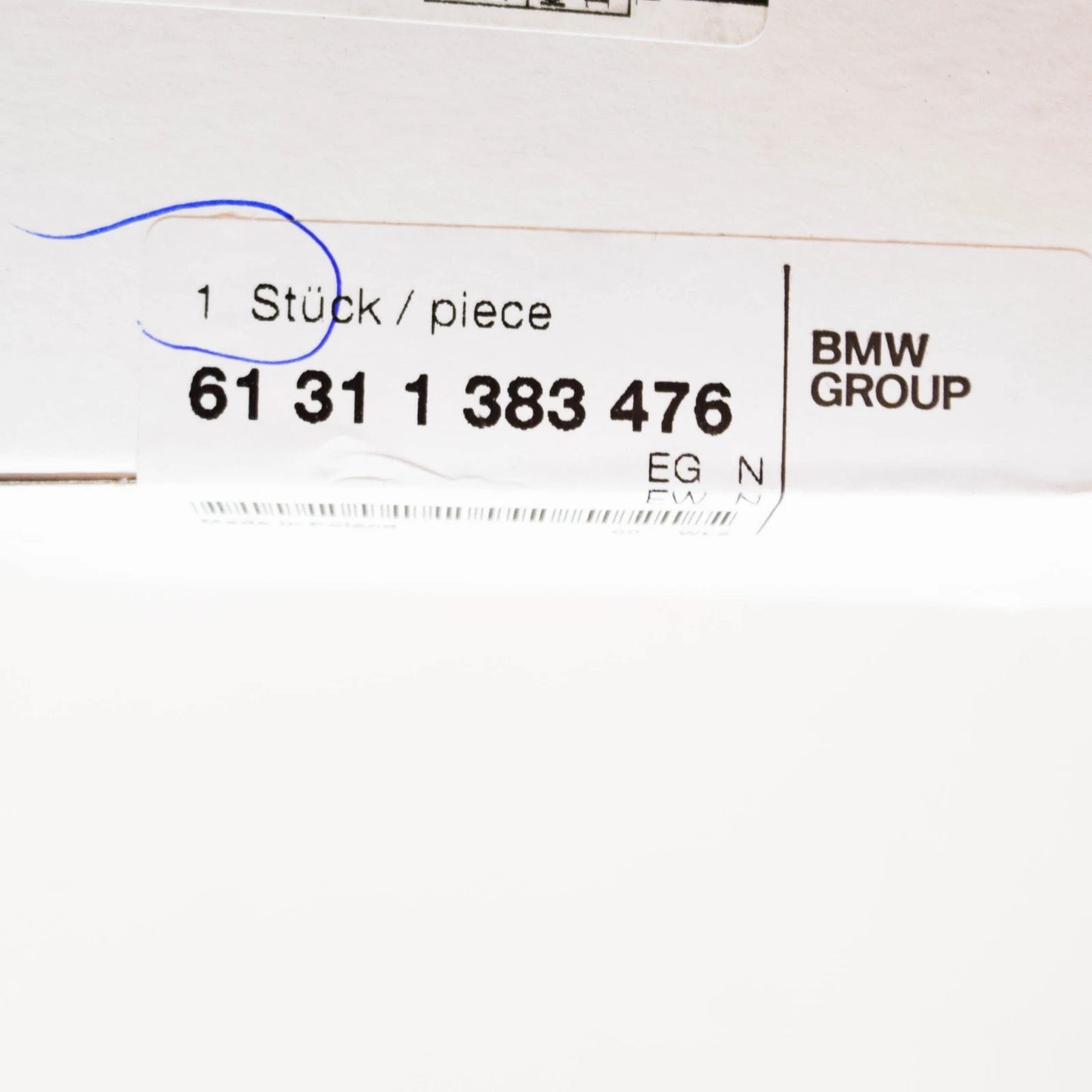 NEW BMW 3 E36 FRONT RIGHT SEAT ADJUSTING SWITCH 61311383476 ORIGINAL