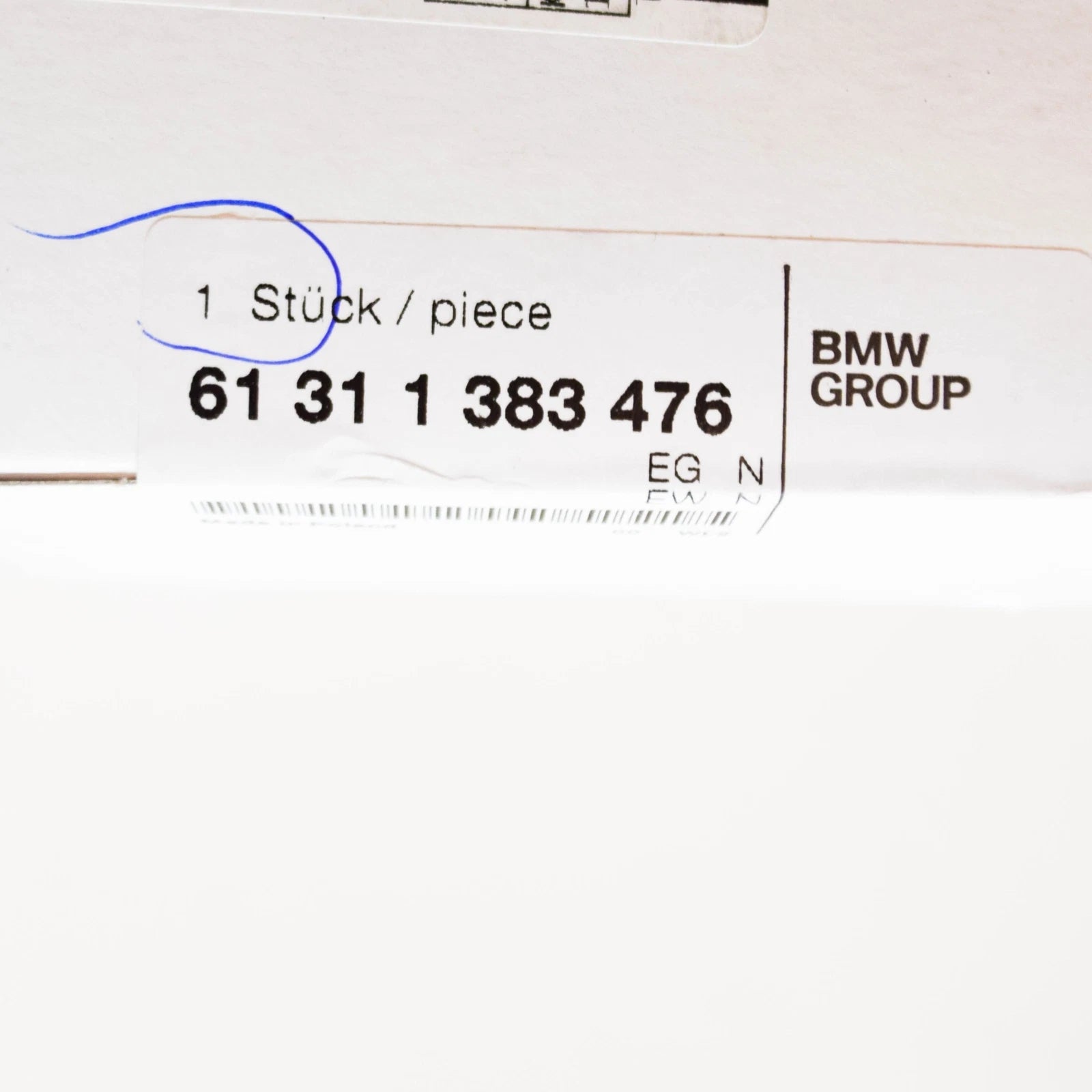 NEW BMW 3 E36 FRONT RIGHT SEAT ADJUSTING SWITCH 61311383476 ORIGINAL