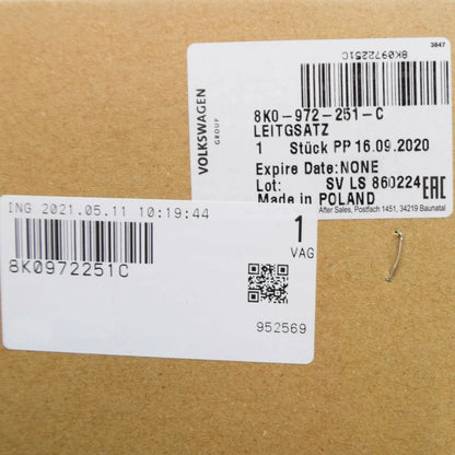 NEW AUDI A4 B8 FRONT LEFT SPEED SENSOR WIRING SET 8K0972251C