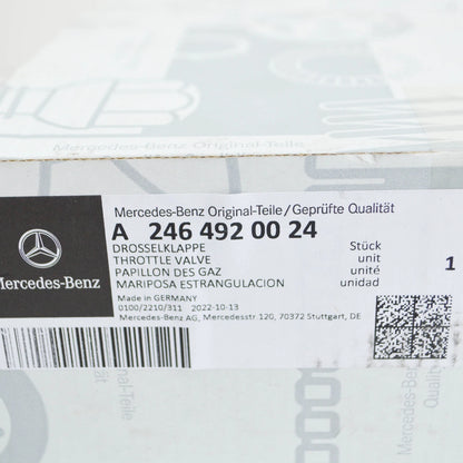 NEW MB CLA C117 REAR EXHAUST PIPE THROTTLE VALVE A2464920024
