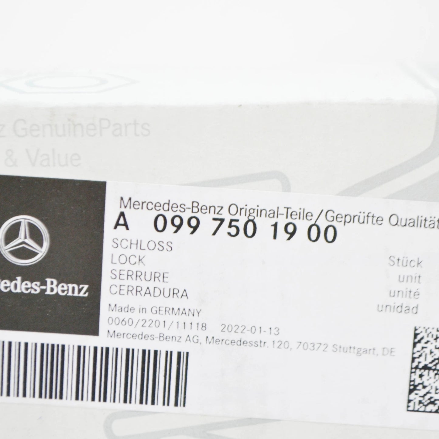 NEW MERCEDES-BENZ CLS C257 REAR LID LOCK A0997501900 ORIGINAL