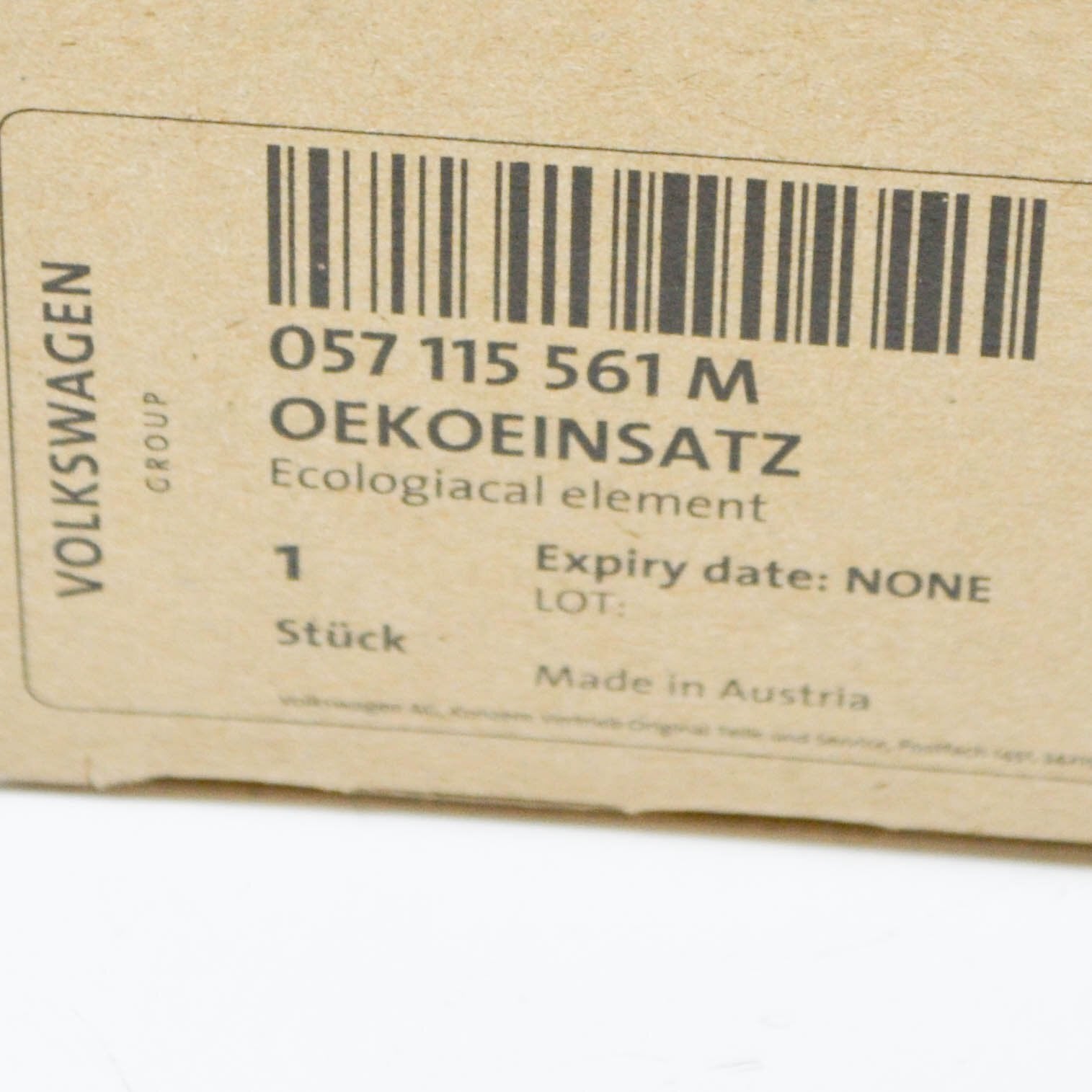 NEW AUDI Q7 4L OIL FILTER 057115561M 3.0 DIESEL ORIGINAL