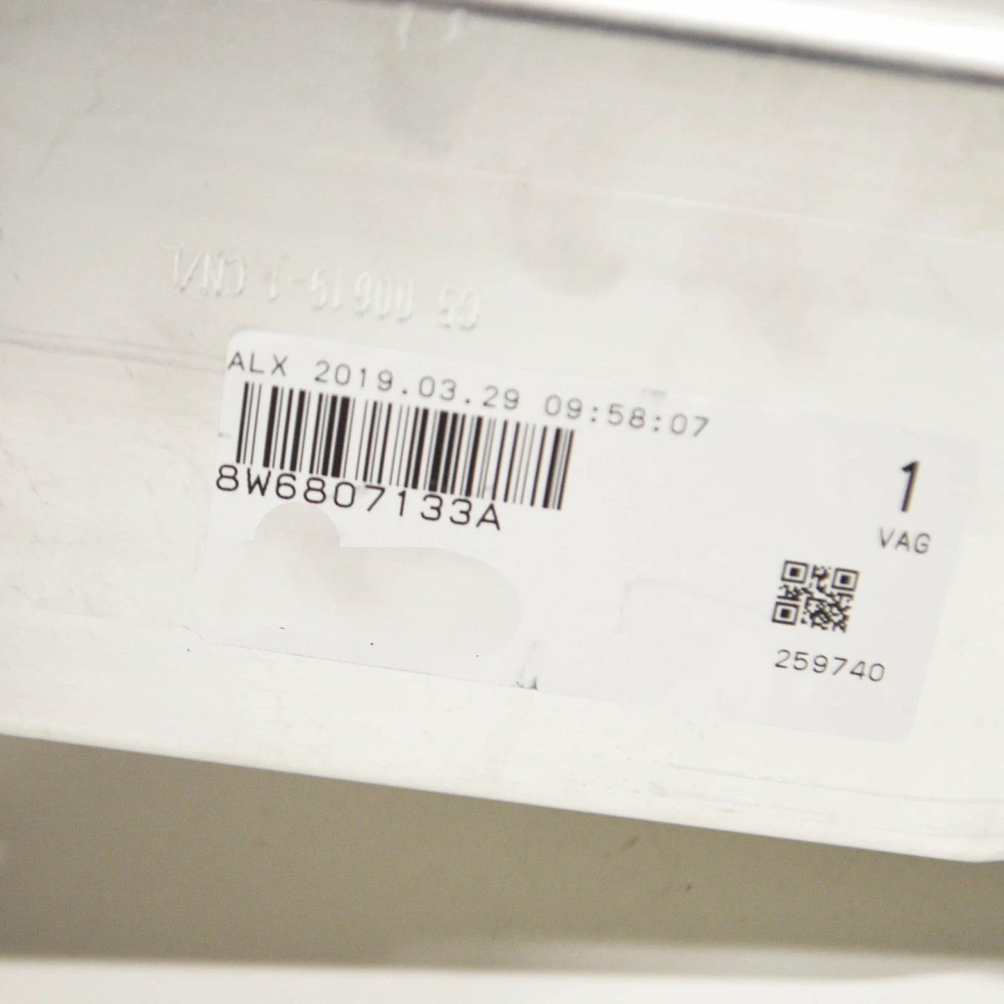 NEW AUDI A5 S5 8W6 FRONT LEFT RAIL EXTENSION BRACKET 8W6807133A ORIGINAL