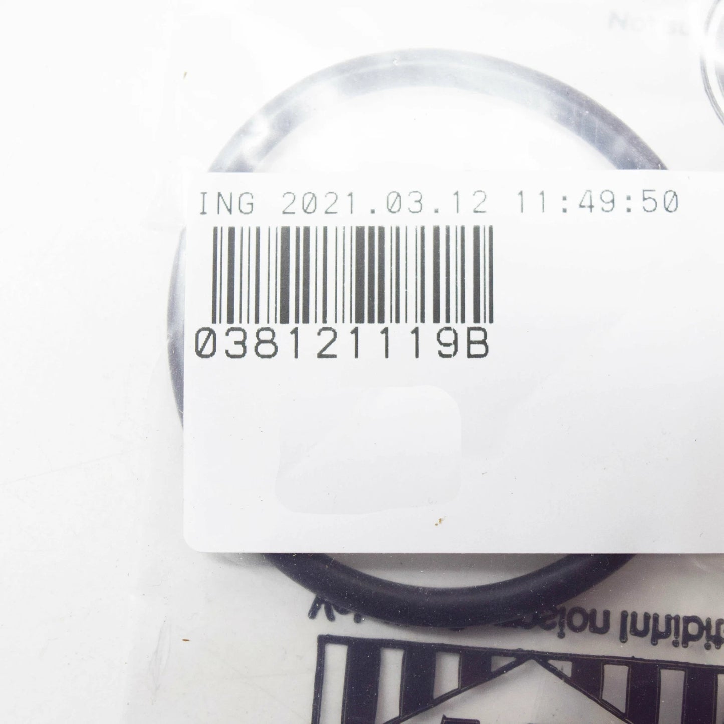 NEW VOLKSWAGEN BEETLE 9C COOLANT REGULATOR O-RING 038121119B ORIGINAL