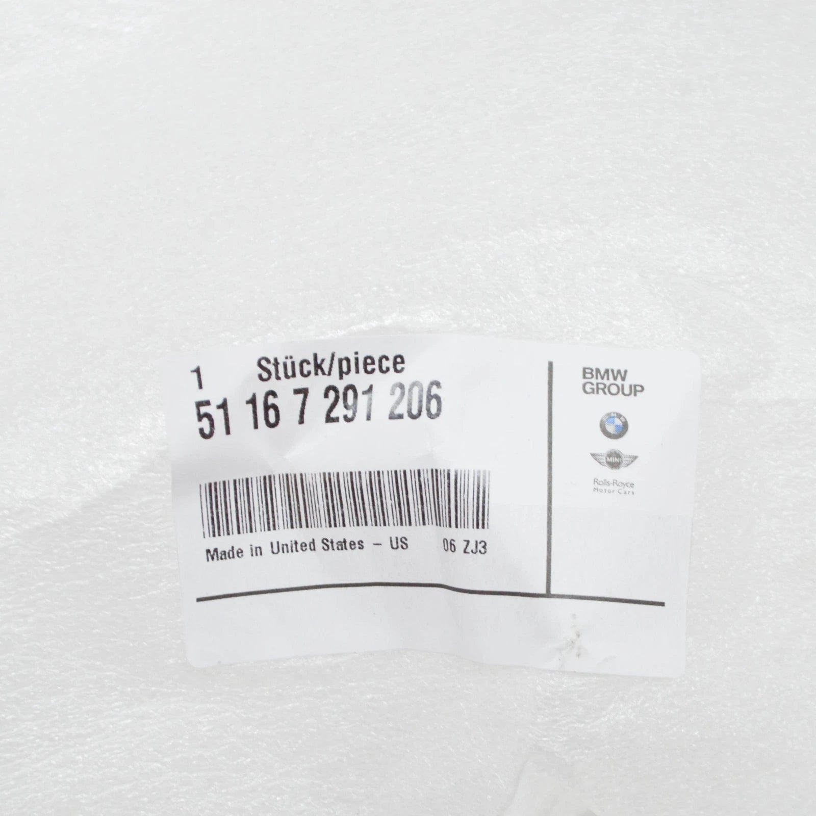 NEW BMW X3 F25 RIGHT WING MIRROR SUPPORTING RING 51167291206 7291206 ORIGINAL