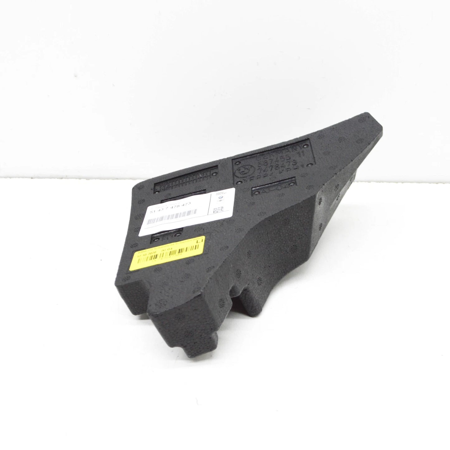 NEW BMW I8 I12 LEFT DOOR SILL COVER FOAM PAD 51437478473 7478473 ORIGINAL