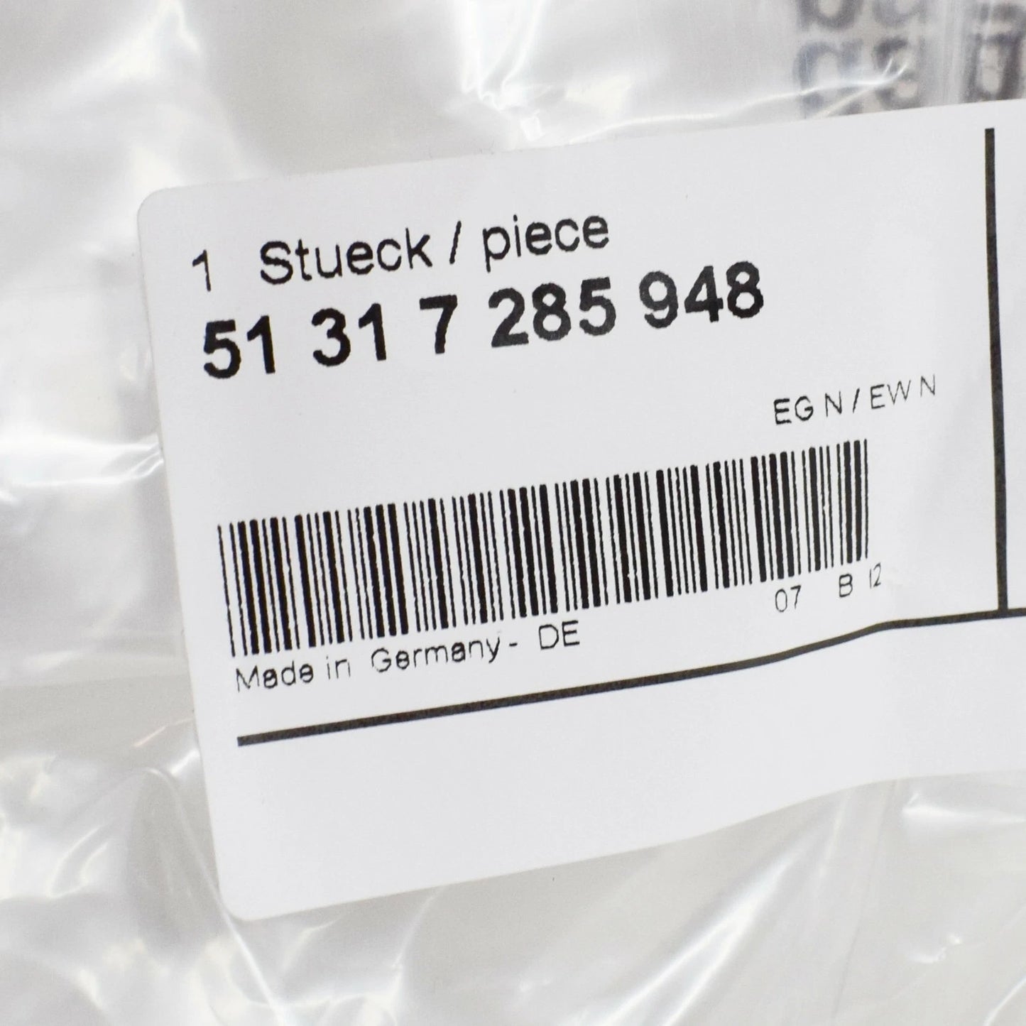 NEW BMW 3 F34 REAR DRIP MOLDING RIGHT SIDE 51317285948 7285948 2014 ORIGINAL