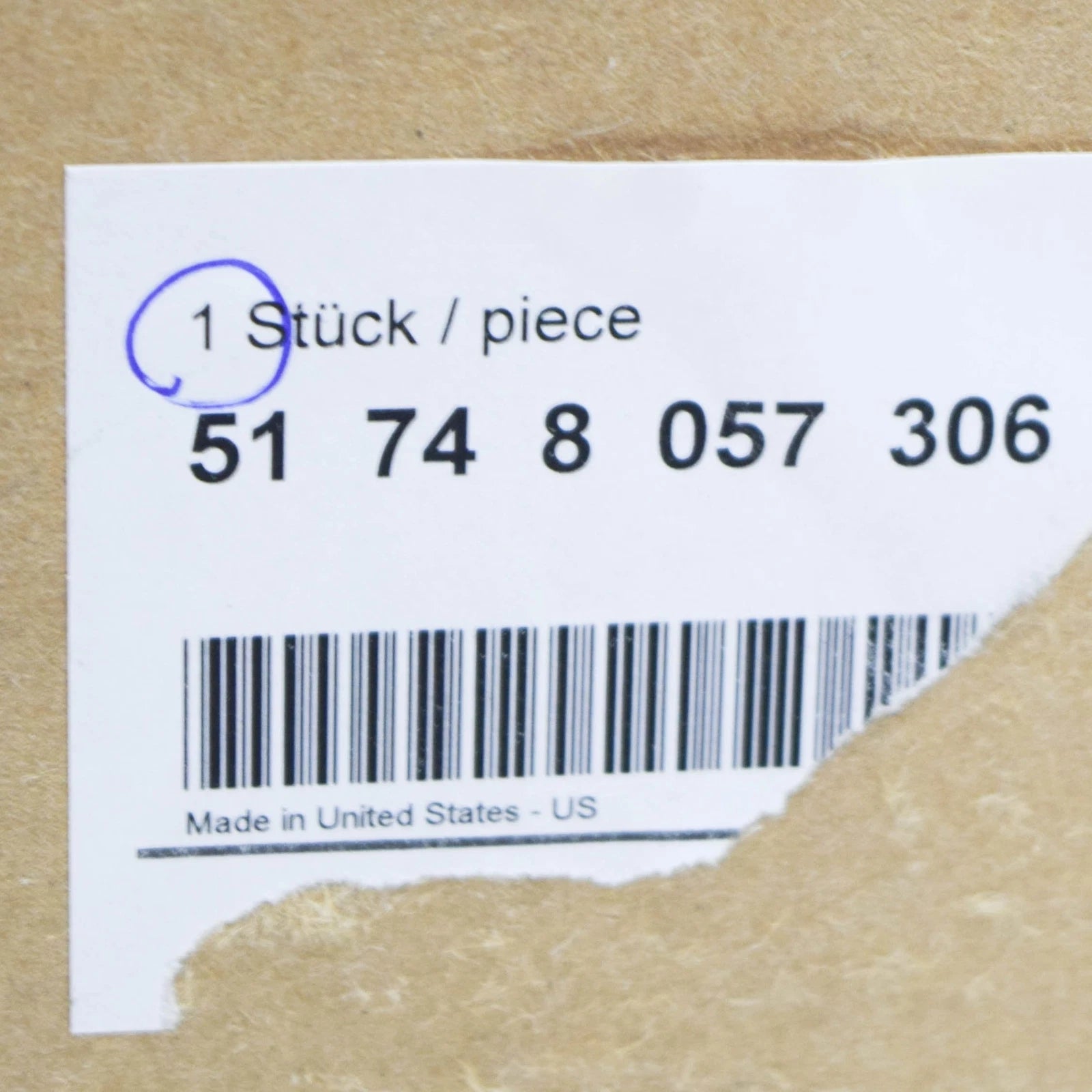 NEW BMW X6 F16 RIGHT RADIATOR AIR DUCT 51748057306 ORIGINAL