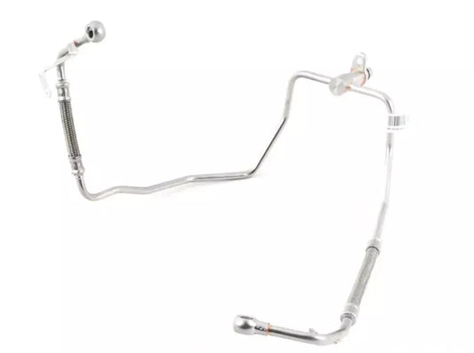 NEW BMW X6 E71, E72 ENGINE TURBOCHARGER OIL LINE 7634679 11427634679 ORIGINAL