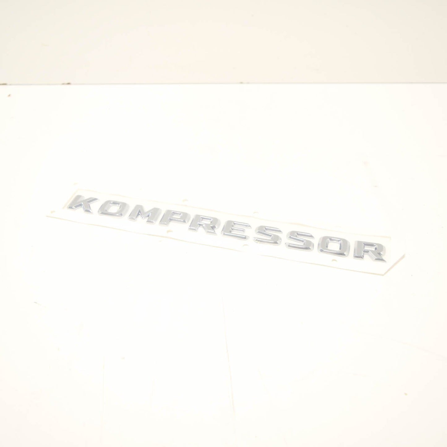 NEW MB SLK R170 TRUNK LID KOMPRESSOR CHROME BADGE A2038173015 ORIGINAL