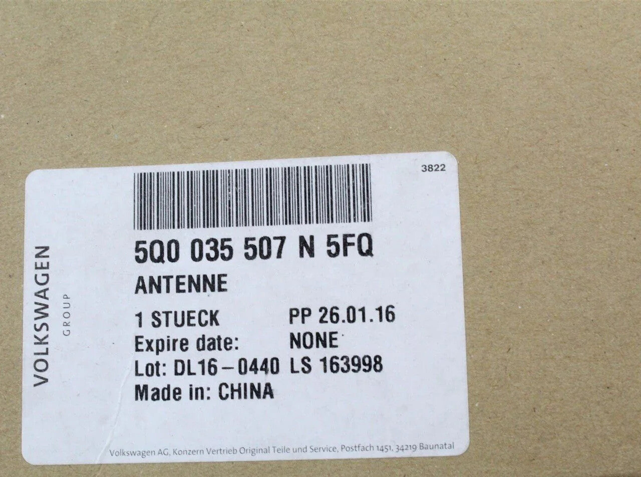 NEW VOLKSWAGEN ARTEON ROOF ANTENNA 5Q0035507N5FQ ORIGINAL
