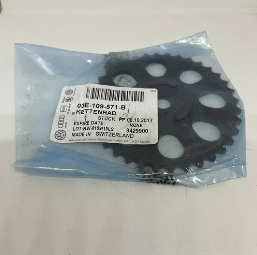 new vw polo 9n engine timing chain sprocket 03e109571b original