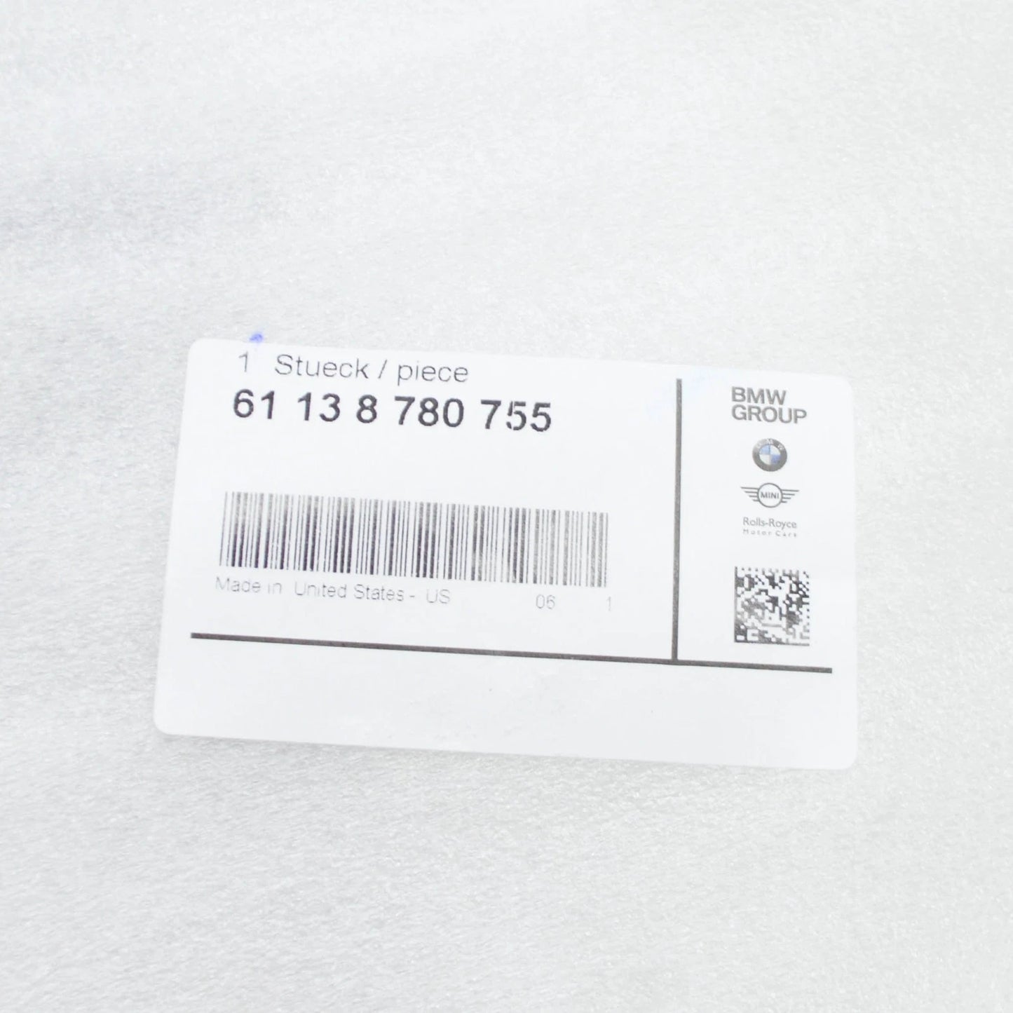 NEW BMW X5 G05 POWER DISTRIBUTOR BOX BRACKET 61138780755 ORIGINAL