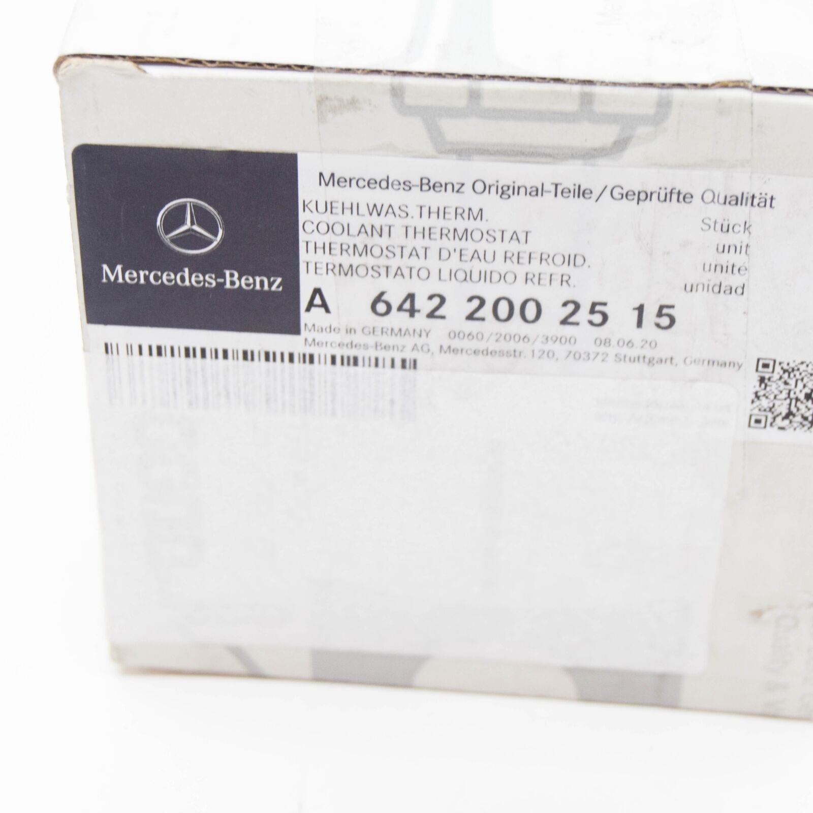 NEW MERCEDES-BENZ E W213 ENGINE COOLANT THERMOSTAT A6422002515 ORIGINAL