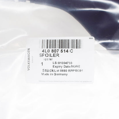 NEW AUDI Q7 4L FRONT BUMPER RIGHT SIDE SPOILER MOLDING 4L0807514C ORIGINAL