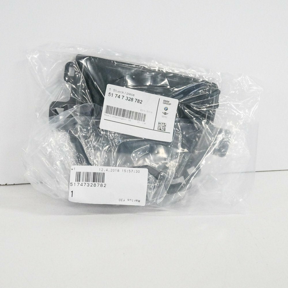 new mini convertible r57 front bumper air channel right side 51747328782