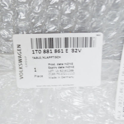 NEW VOLKSWAGEN GOLF MK5 PLUS INTERIOR FOLDING TABLE 1T0881861E82V