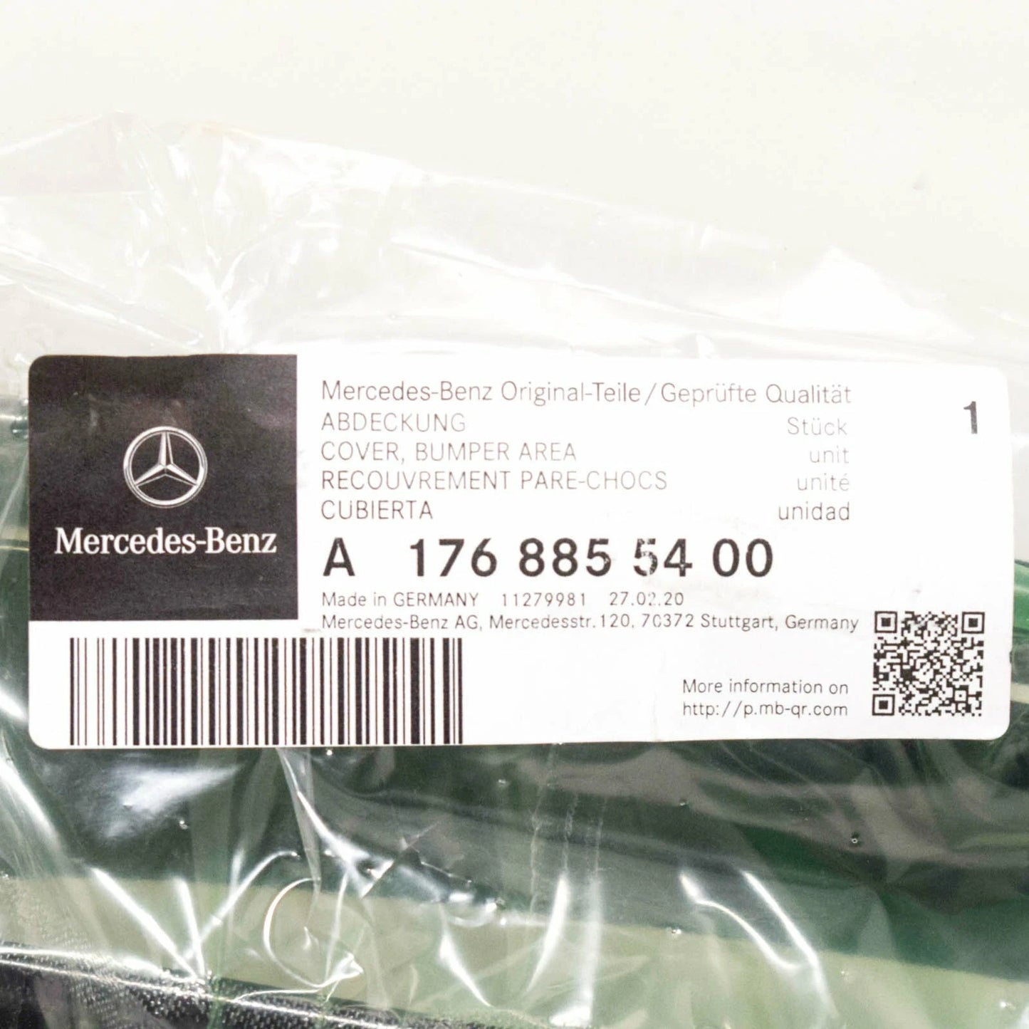 NEW MB A W176 AMG FRONT BUMPER L R GRILLE SET A1768855300 A1768855400 ORIGINAL