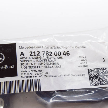 NEW MB GLE W166 PANORANIC SUPPORT SLIDING ROOF PARTS KIT A2127820046 ORIGINAL