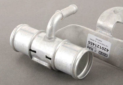 NEW AUDI R8 42 COOLANT LEFT BREATHER LINE 420121455 ORIGINAL
