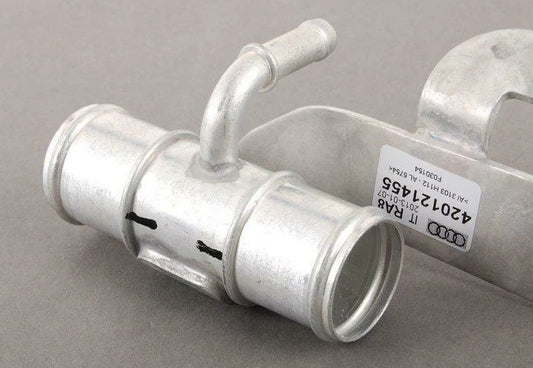 NEW AUDI R8 42 COOLANT LEFT BREATHER LINE 420121455 ORIGINAL