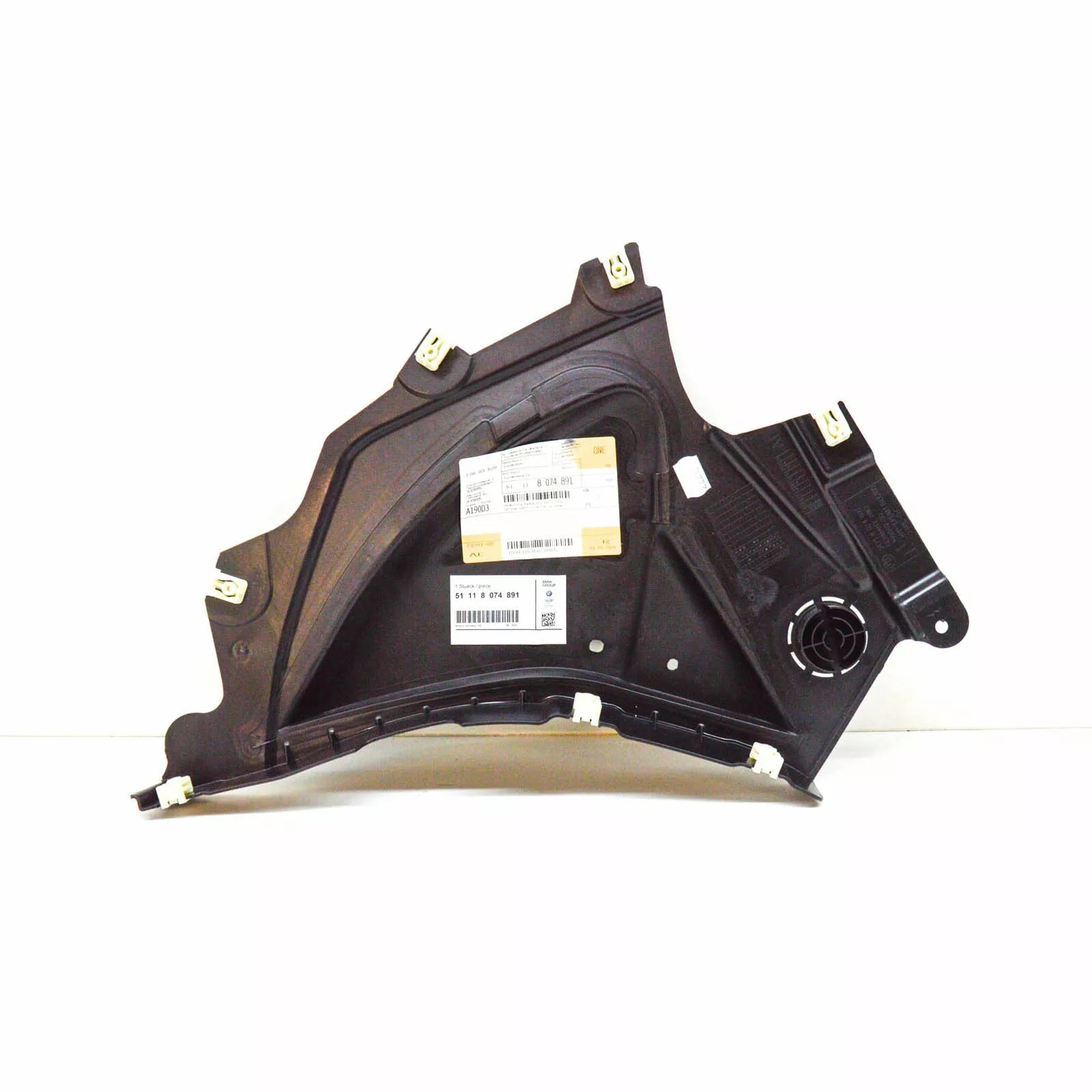 NEW BMW 3 G20 FRONT LEFT FENDER LINER BOTTOM EXTENSION COVER 51118074891