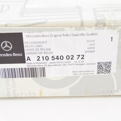 NEW MERCEDES BENZ E W210 RELAY CONTROL UNIT A2105400272