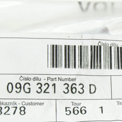 NEW VOLKSWAGEN PASSAT CC DRAIN PLUG PIPE 09G321363D ORIGINAL