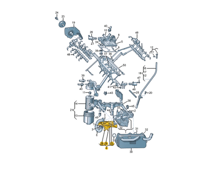 NEW AUDI A6 C7 ENGINE OIL PICKUP TUBE 079115155AN ORIGINAL