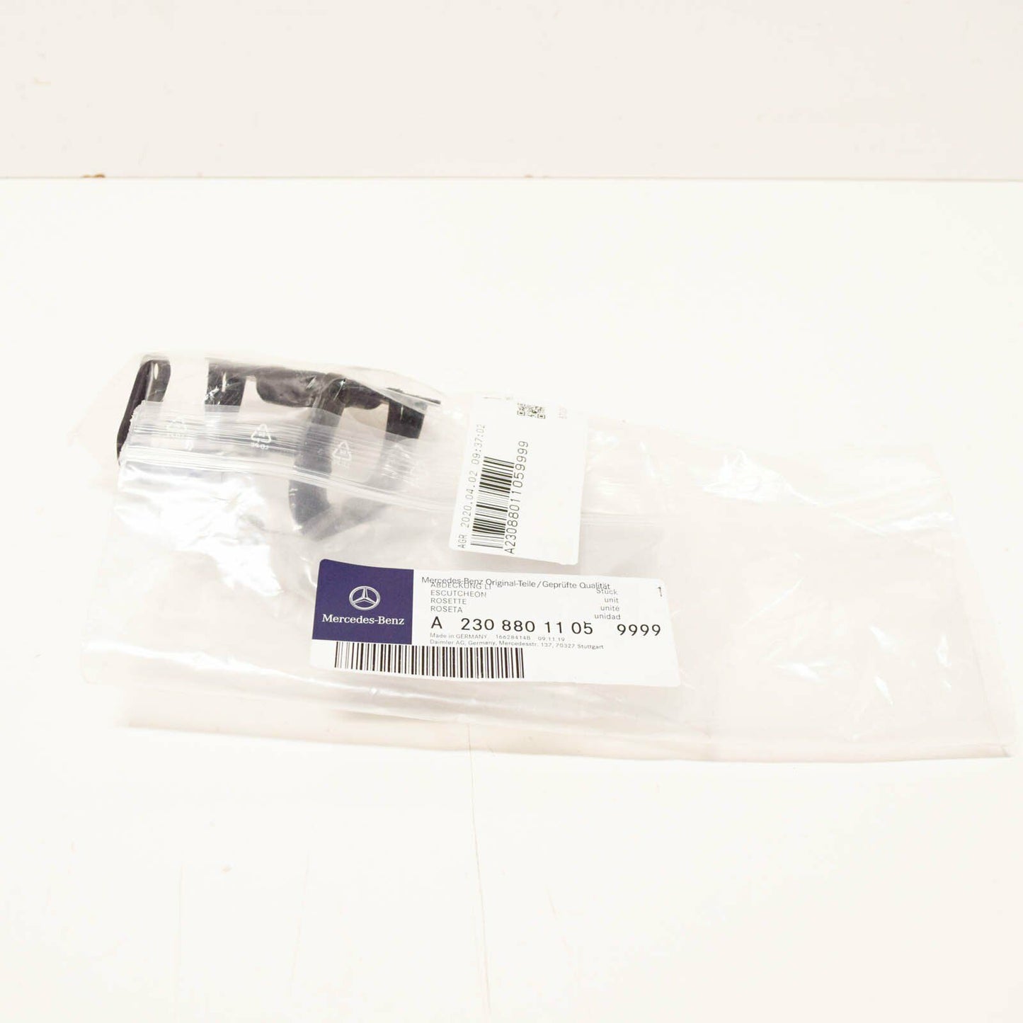 NEW MERCEDES-BENZ SL R230 FRONT BUMPER COVER MOUNT BRACKET A2308800030 ORIGINAL