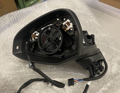 new audi a5 f5 front left side wing mirror rhd 8w6857409cj9b9 original