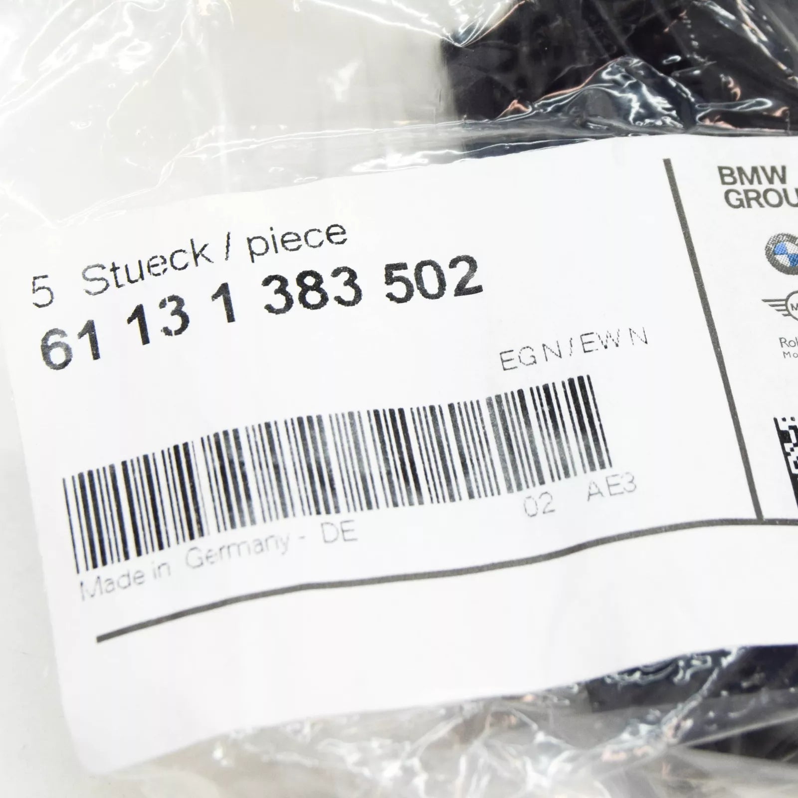 NEW BMW 5 E60 SOCKET HOUSING 1383502 61131383502 ORIGINAL