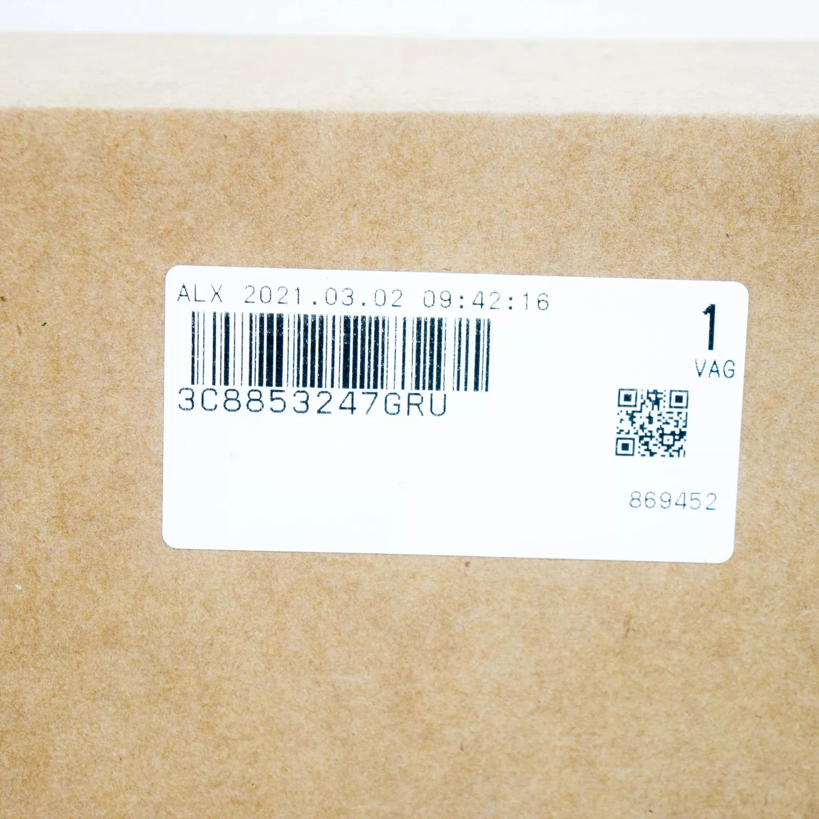 NEW VOLKSWAGEN PASSAT CC JACK POINT COVER LEFT FRONT 3C8853247GRU ORIGINAL