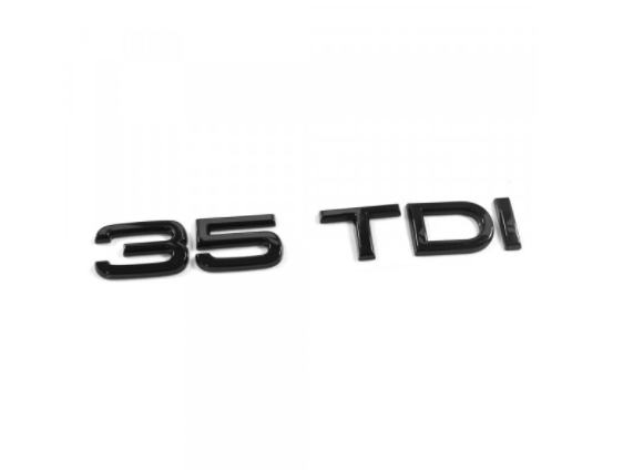 new audi q3 f3 rear '35 tdi' emblem badge 83a853744bt94 original