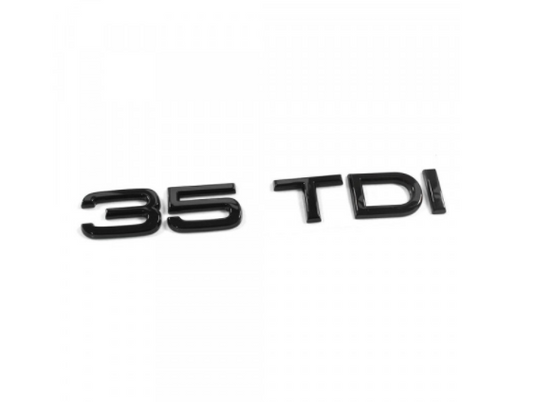 new audi q3 f3 rear '35 tdi' emblem badge 83a853744bt94 original