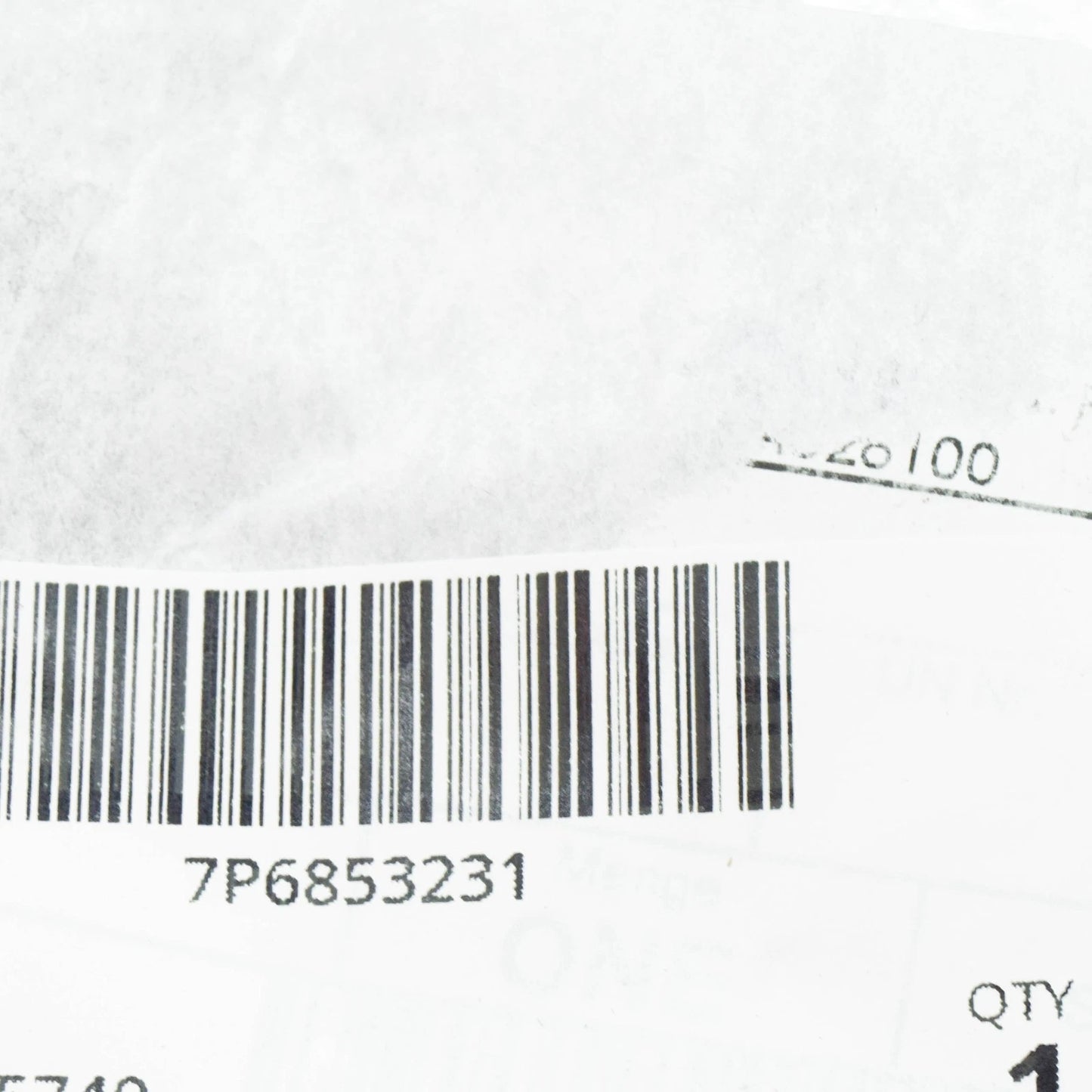 NEW VOLKSWAGEN TOUAREG 7P BLANK COVER RETAINER FOR CAP 7P6853231 ORIGINAL