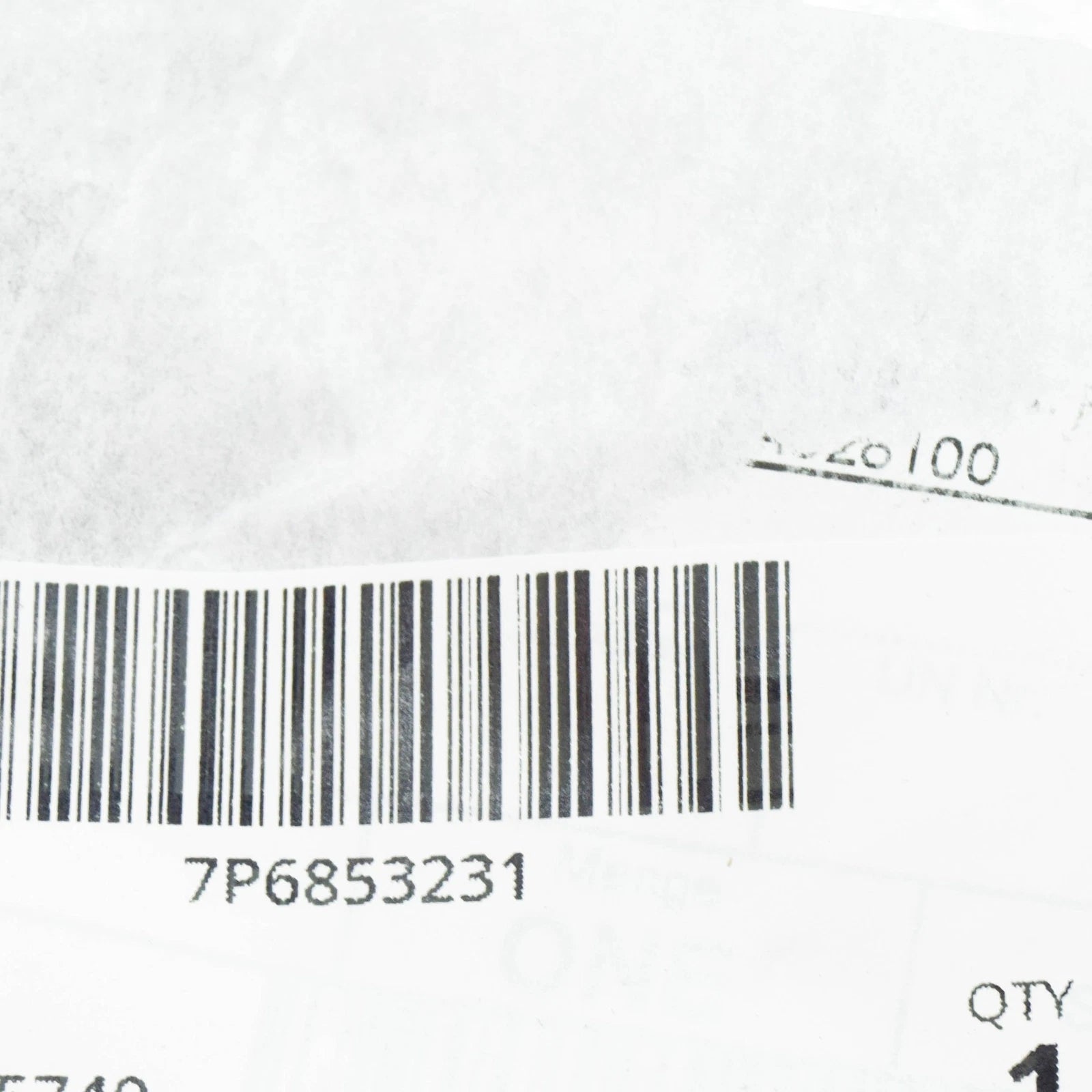 NEW VOLKSWAGEN TOUAREG 7P BLANK COVER RETAINER FOR CAP 7P6853231 ORIGINAL