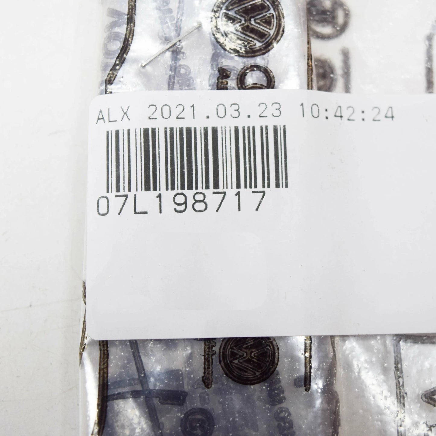 NEW AUDI RS6 C6 INTAKE MANIFOLD UPPER SEAL SET 07L198717 ORIGINAL