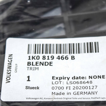 NEW VOLKSWAGEN SCIROCCO MK3 REAR RIGHT BODY VENT TRIM 1K0819466B ORIGINAL