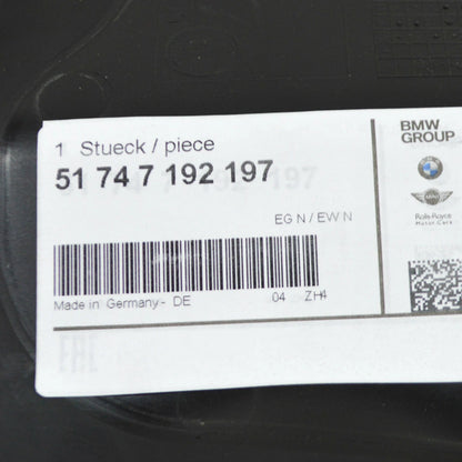NEW BMW Z4 E89 LEFT RADIATOR SUPPORT SIDE PANEL 7192197 51747192197 ORIGINAL