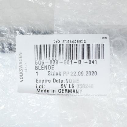 NEW VW GOLF MK7 REAR LEFT DOOR WINDOW B-PILLAR FRAME TRIM 5G6839901B041 ORIGINAL