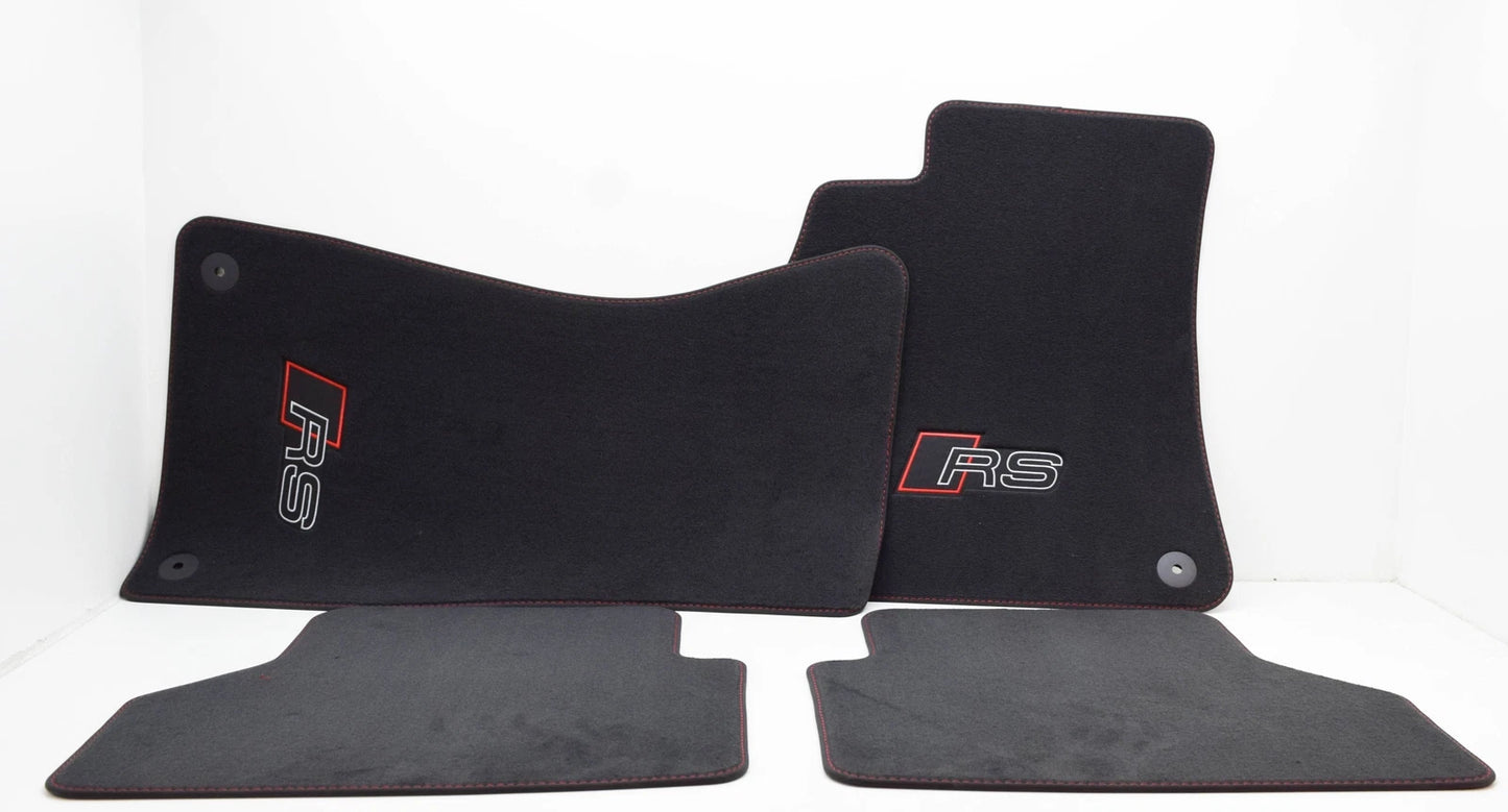 NEW AUDI A6 C8 RS FLOOR MAT SET LHD 4K1863011FRPP ORIGINAL
