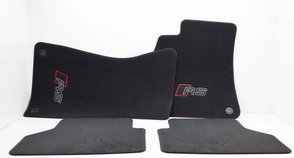 NEW AUDI A6 C8 RS FLOOR MAT SET LHD 4K1863011FRPP ORIGINAL
