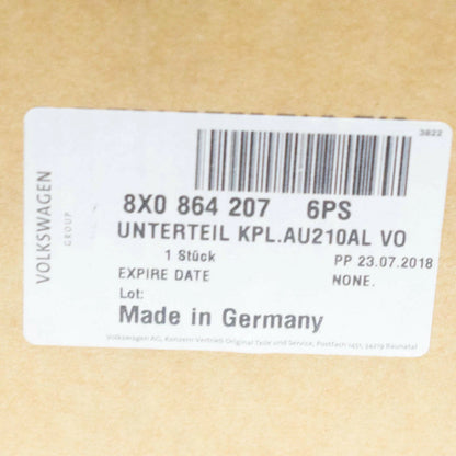 NEW AUDI A1 8X1 CENTER CONSOLE ARMREST LOWER PART 8X0864207 6PS 2013